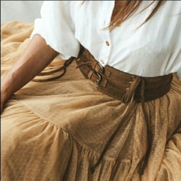 🌸Spell Josephine Suede BOHO belt🌸